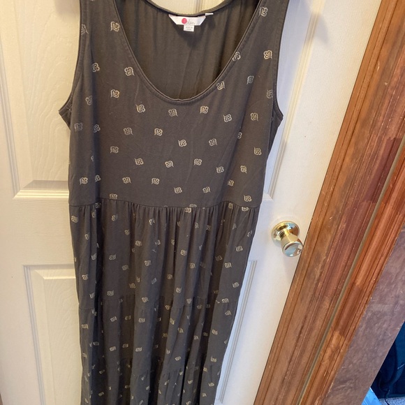 Boden Maxi Dress Maya Jersey Knit Maxi Dress green Khaki 16 L - Picture 3 of 11